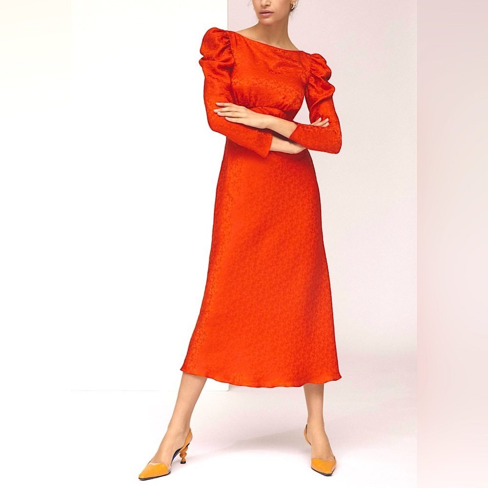 Silk dress by saloni - Picture 3 of 8